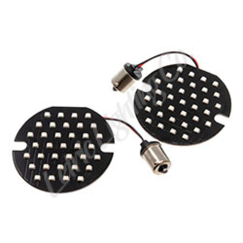 Letric Lighting 99-03 Road Glide Flat Lens Style LED Insert - Red Light Accessories and Wiring Letric Lighting