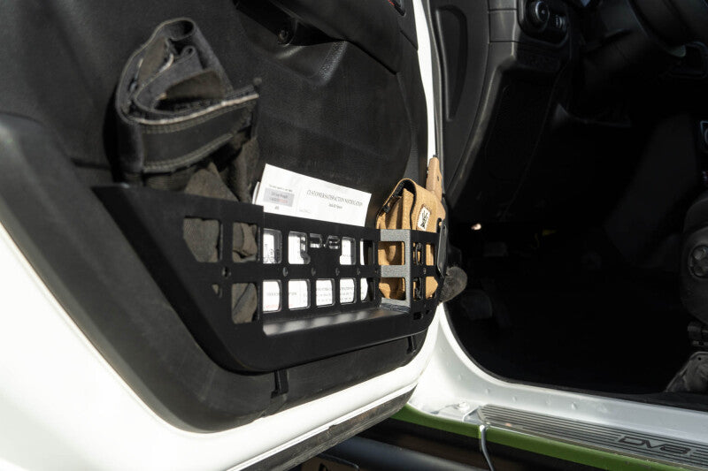 DV8 Offroad 18-25 Jeep Wrangler JL Electric Seat Front Door Molle Pockets Exterior Trim DV8 Offroad