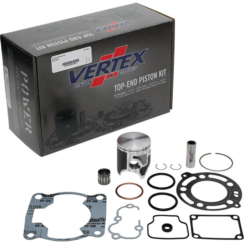 Vertex Piston 14-23 Kawasaki KX 85 85cc Cast Replica Top End Piston Kit Piston Sets - Powersports Vertex Pistons