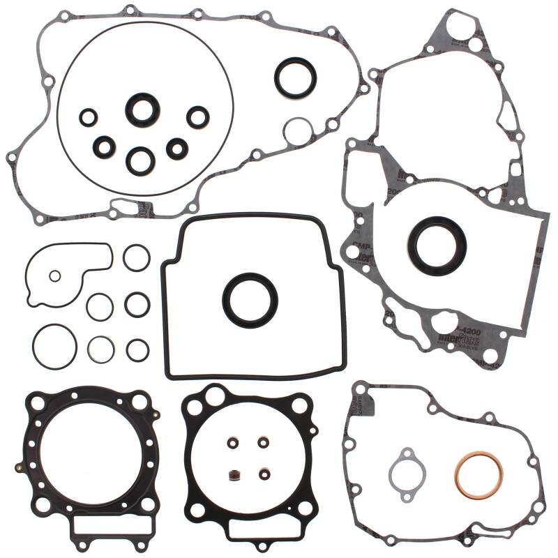 Vertex Gaskets 05-17 Honda CRF450X Complete Gasket Kit w/ Oil Seals Engine Hardware Vertex Pistons