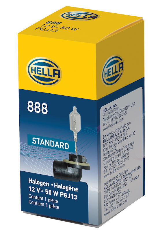 Hella Bulb 888 12V 50W PGJ13 T3.25 Bulbs Hella