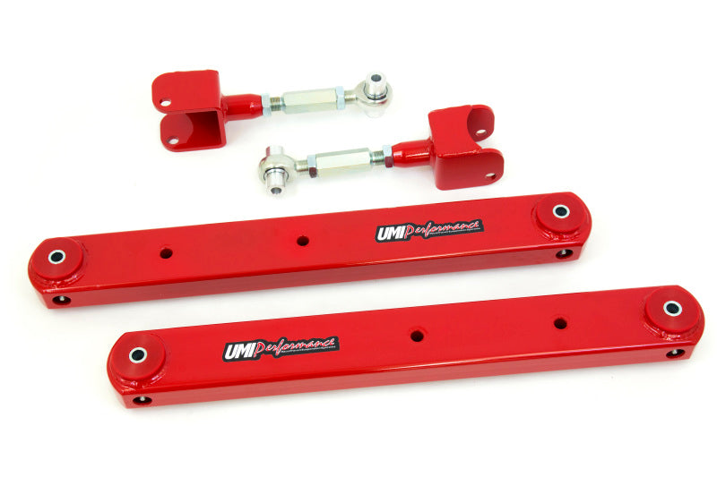 UMI Performance 68-72 GM A-Body Rear Control Arm Kit Fully Boxed Lowers Adjustable Uppers Control Arms UMI Performance