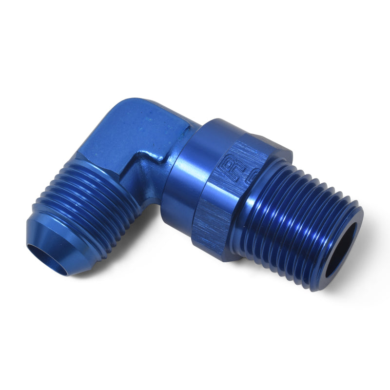 Russell Performance -12 AN 90 Degree Male to Male 3/4in Swivel NPT Fitting Fittings Russell