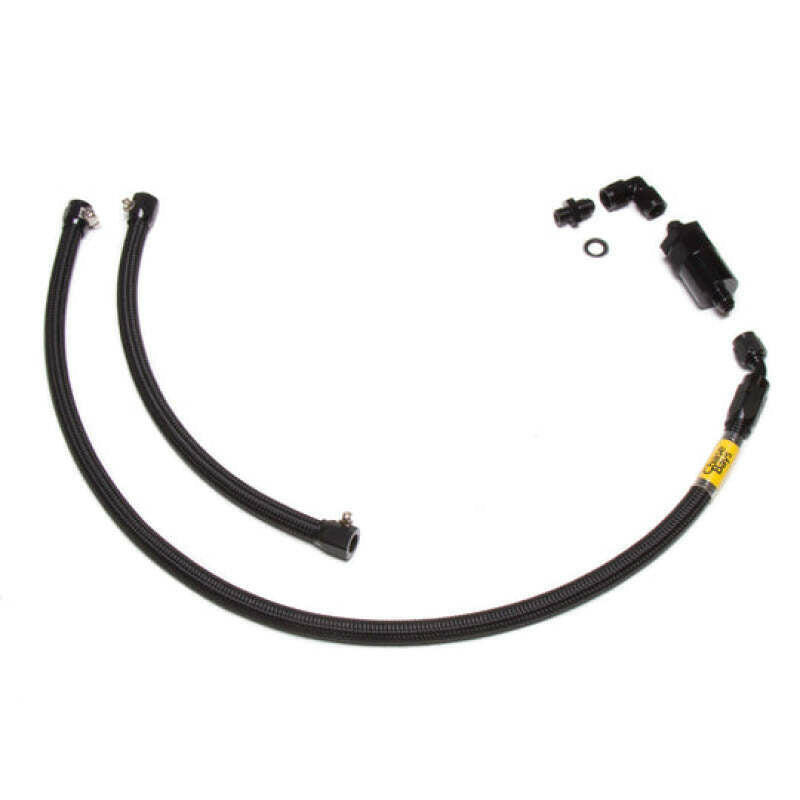 Chase Bays 92-00 Honda Civic w/B/D/H Series (w/Radium Fuel Rail/Aftermarket FPR) -08AN Fuel Line Kit Fuel Lines Chase Bays