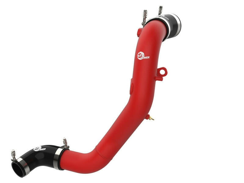 aFe Kia Stinger 18-22 V6-3.3L (tt) BladeRunner Cold Charge Pipe- Red Intercoolers aFe