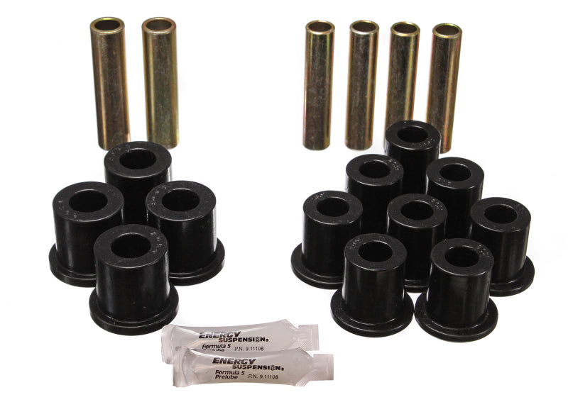 Energy Suspension Fd Trk Rr Sprg Bush - Black Bushing Kits Energy Suspension