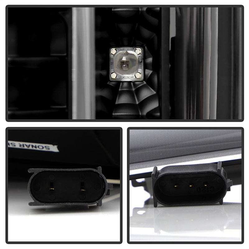 Spyder 20-21 Ford F250 Superduty LED Tail Lights - Black (ALT-YD-FS20HAL-LED-BK) Tail Lights SPYDER