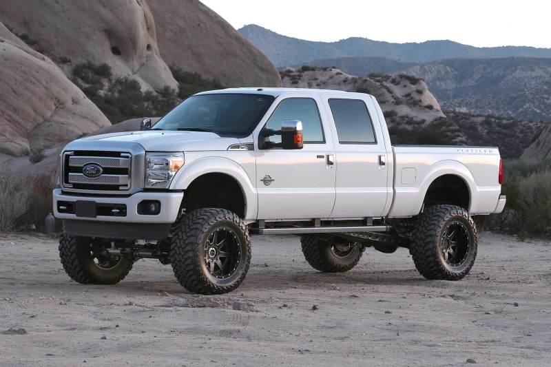 Fabtech 11-16 Ford F250 4WD w/o Factory Overload 8in 4Link Sys w/4.0 R/R & 2.25 Lift Kits Fabtech