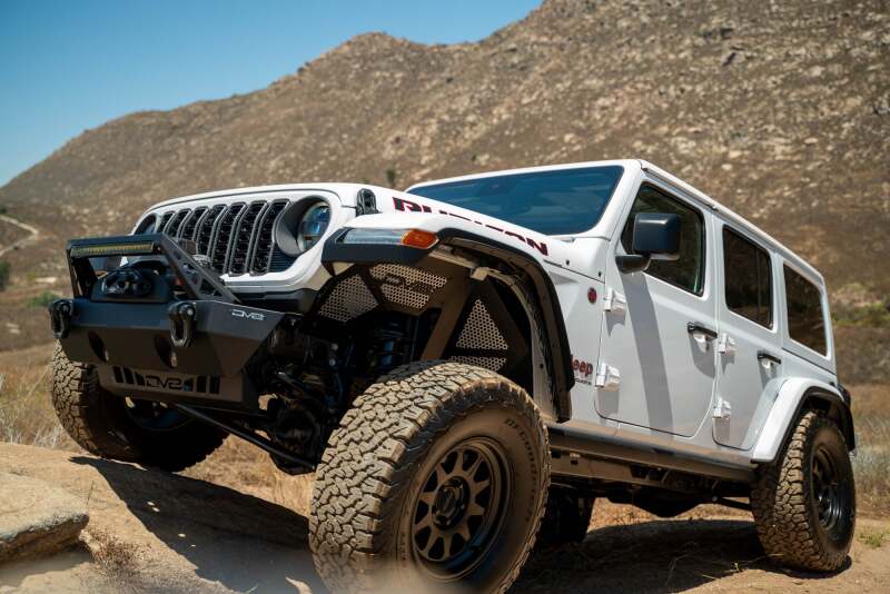 DV8 Offroad 2018+ Jeep Wrangler JL/Gladiator JT Front Inner Fenders Wheel Well Liners DV8 Offroad