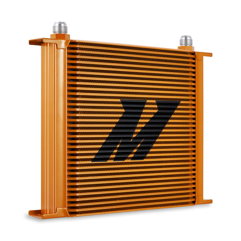 Mishimoto Universal 34 Row Oil Cooler - Gold Oil Coolers Mishimoto