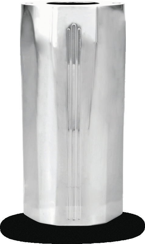 Performance Machine Tech Slider Cover Set - Chrome Fork Assemblies Performance Machine