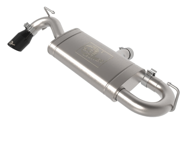 aFe Ford Bronco Sport 21-22 L3-1.5L (t)/L4-2.0L (t) Vulcan Axle-Back Exhaust System- Black Tips Axle Back aFe