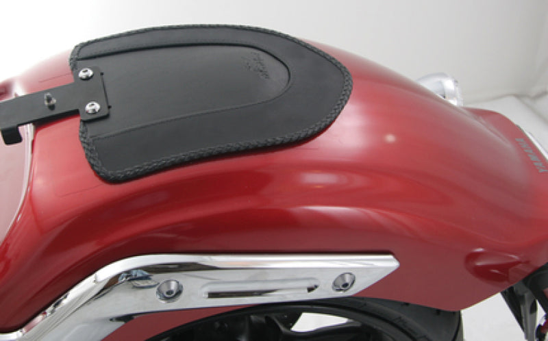 Mustang 11-17 Yamaha Stryker Fender Bib - Black Fender Bibs Mustang Motorcycle