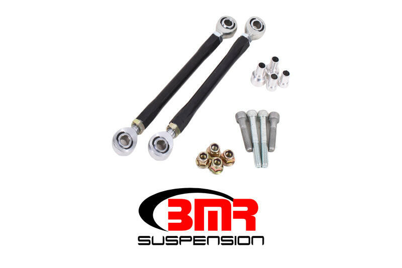 BMR 08-17 Challenger Rear Sway Bar End Link Kit - Black Suspension Arms & Components BMR Suspension