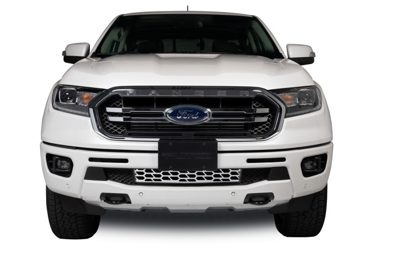 Putco 19-20 Ford Ranger w/o Adaptive Cruise - Hex Shield - Polished SS Bumper Grille Inserts Grilles Putco