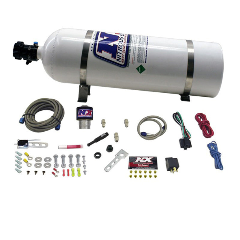 Nitrous Express Diesel Stacker 4 Nitrous Kit w/15lb Bottle Nitrous Systems Nitrous Express