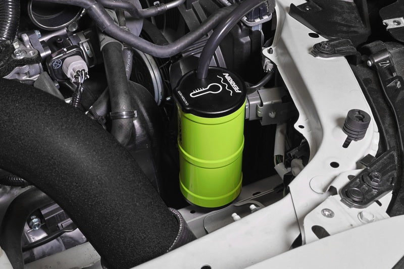 PERRIN 02-25 Subaru WRX / 04-21 STI / 13-25 BRZ/GR86/FRS/86 Coolant Overflow Tank - Neon Yellow Coolant Reservoirs Perrin Performance
