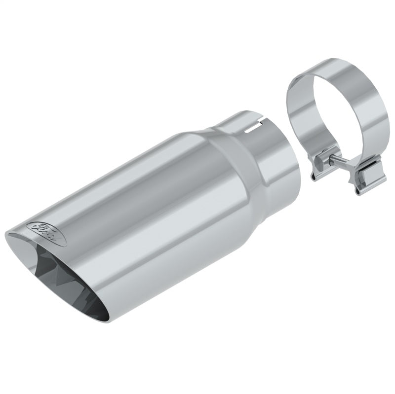 Ford Racing 17-22 Super Duty Exhaust Tip - Chrome Tips Ford Racing