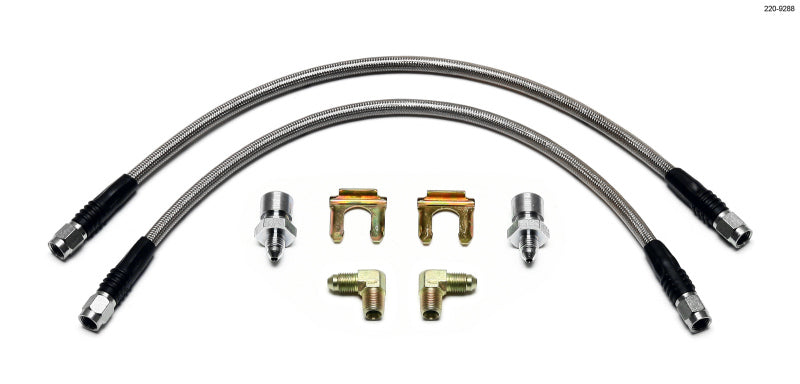 Wilwood Flexline Kit Rear Mitsubishi EVO VIII Brake Line Kits Wilwood