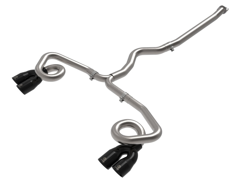 aFe POWER Takeda 3in to 2-1/2in 304 SS Cat-Back Exhaust w/ Black Tips 22-23 Subaru WRX H4-2.4L (t) Catback aFe