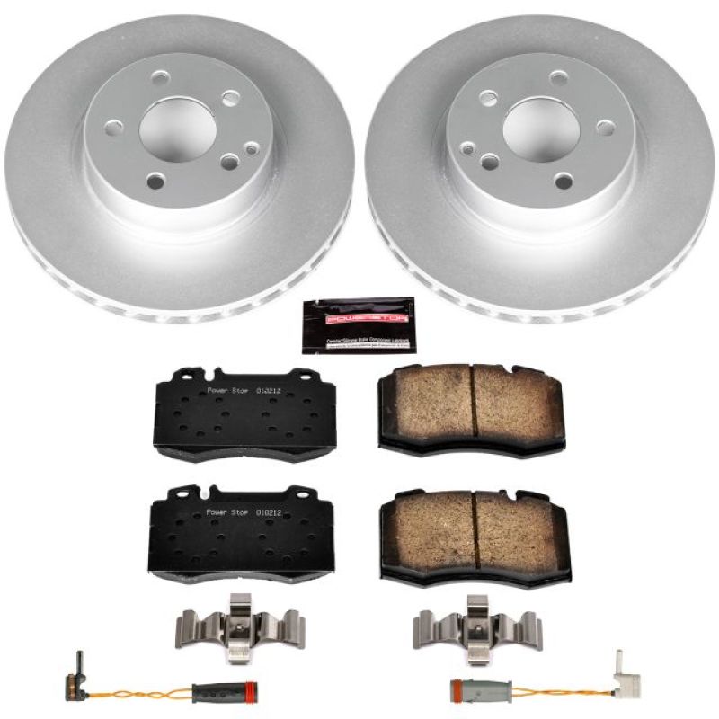 Power Stop 03-06 Mercedes-Benz E500 Front Z23 Evolution Sport Coated Brake Kit Brake Kits - Performance D&S PowerStop
