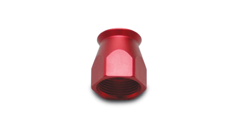 Vibrant -6AN Hose End Socket for PTFE Hose Ends - Red Fittings Vibrant
