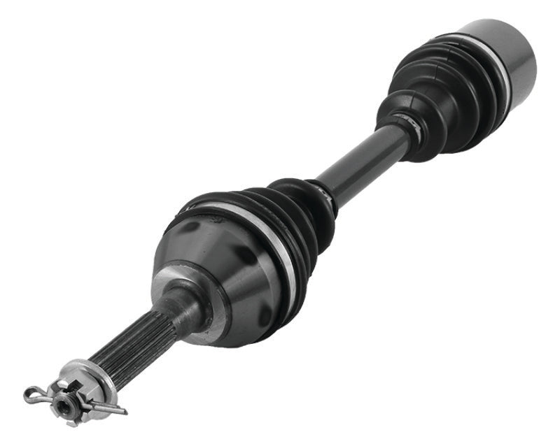QuadBoss 11-12 Polaris Sportsman 400 HO (02) Front Left Side Rugged Axle Axles QuadBoss