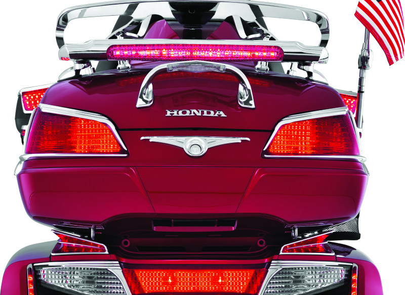 Kuryakyn L.E.D. Lighted Trunk Lid Handle 01-17 GL1800 Chrome Light Bars & Cubes Kuryakyn