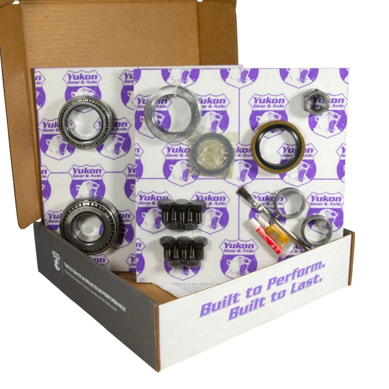 Yukon 8.5in GM 4.56 Rear Ring & Pinion Install Kit Axle Bearings 1.78in Case Journal Differential Install Kits Yukon Gear & Axle