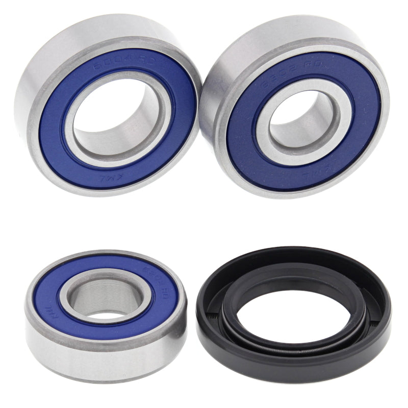 All Balls Racing 01-07 Kawasaki BN125 Wheel Bearing Kit Rear Wheel Bearings All Balls Racing