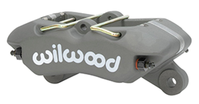 Wilwood Caliper-Forged Dynapro 5.25in Mount/ 4 - 1.98in Pistons/ .81in x 13.06in. Rotor - Anodized Brake Calipers - Perf Wilwood