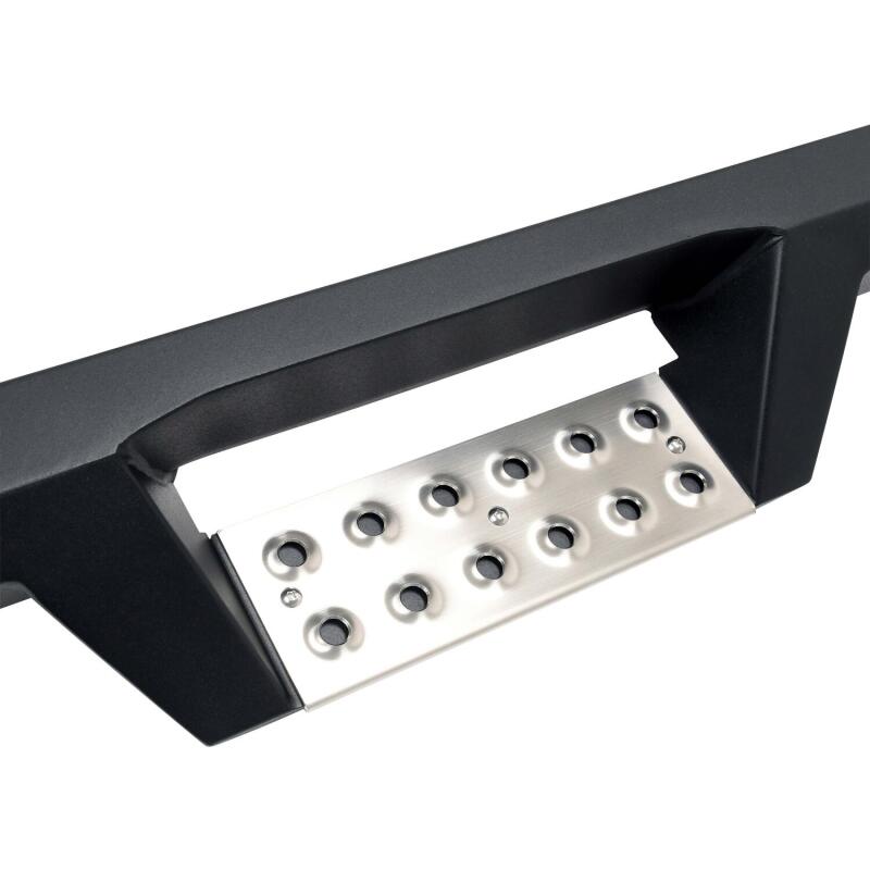 Westin 2024 Toyota Tacoma Double Cab HDX Stainless Drop Nerf Step Bars - Textured Black Nerf Bars Westin