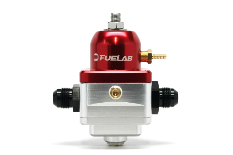 Fuelab 529 Electronic EFI Adjustable FPR (1) -6AN In (1) -6AN Return - Red Fuel Pressure Regulators Fuelab