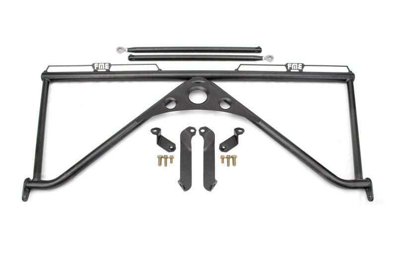 BMR Suspension 16-24 6th Gen Camaro Harness Bar - Black Hammertone Harness Bars BMR Suspension