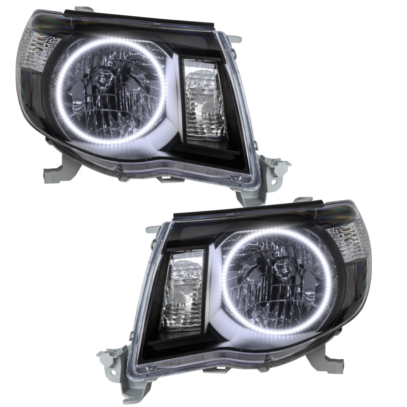 Oracle 05-11 Toyota Tacoma SMD HL - Black - White Headlights ORACLE Lighting