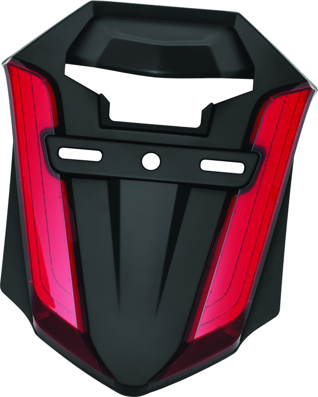 Kuryakyn Omni L.E.D Rear Fender Cover 18-20 GL1800 Satin Black Exterior Trim Kuryakyn