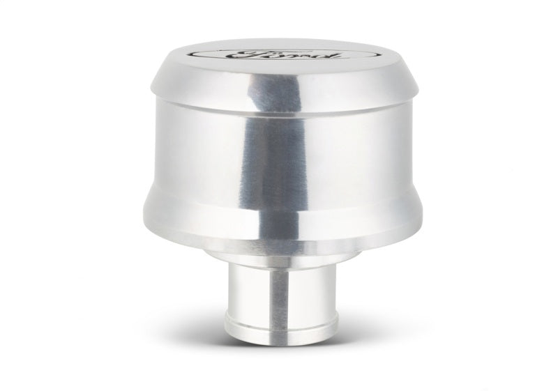 Ford Racing Slant Edge Breather - Polished Engine Breather Filters Ford Racing