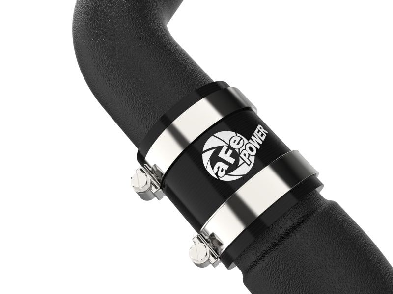 aFe 19-22 Hyundai Veloster N L4 2.0L (t) BladeRunner Aluminum Hot & Cold Charge Pipe Kit - Black Intercoolers aFe