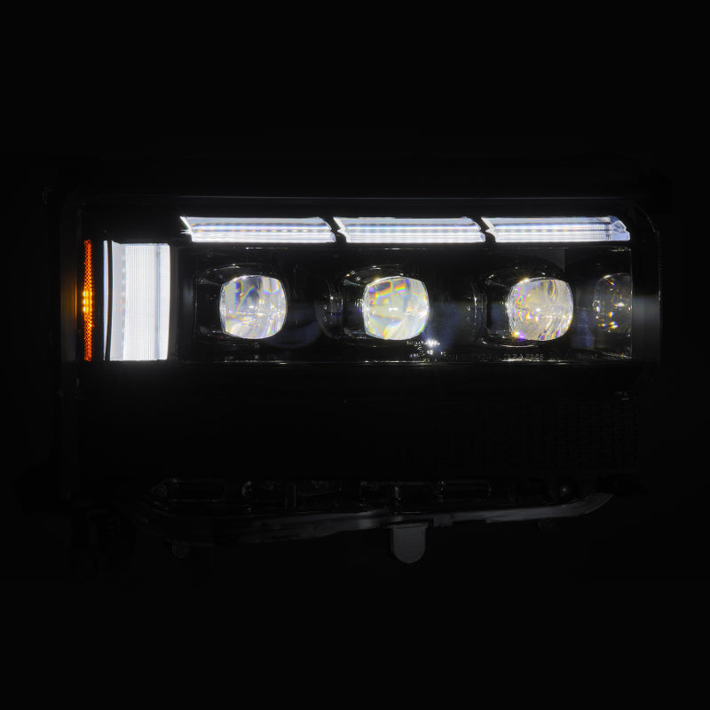AlphaRex 24-26 Toyota LC250 NOVA LED Proj Headlight Alpha Blk w/Activ Light/Seq Signal/Switchback Headlights AlphaRex