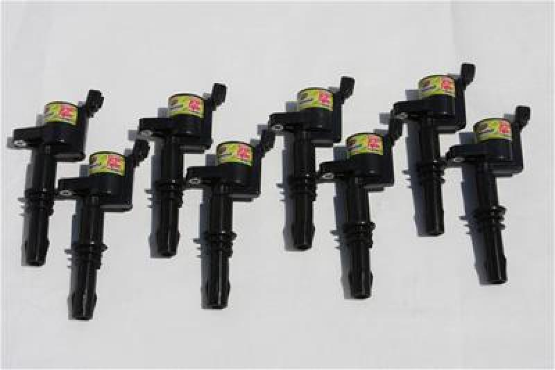 Granatelli 05-10 Ford 4.6L/5.4L 3V OEM Coil Packs - Black (Set of 8) Ignition Coils Granatelli Motor Sports