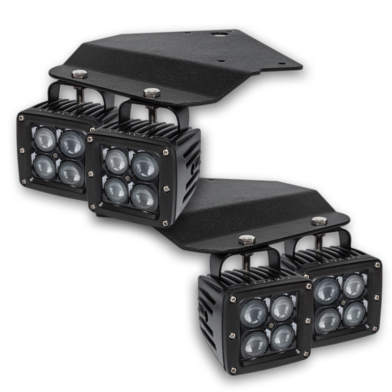 Oracle 10-14 Ford Raptor Fog Light Replacement Brackets/Lights Brackets ORACLE Lighting