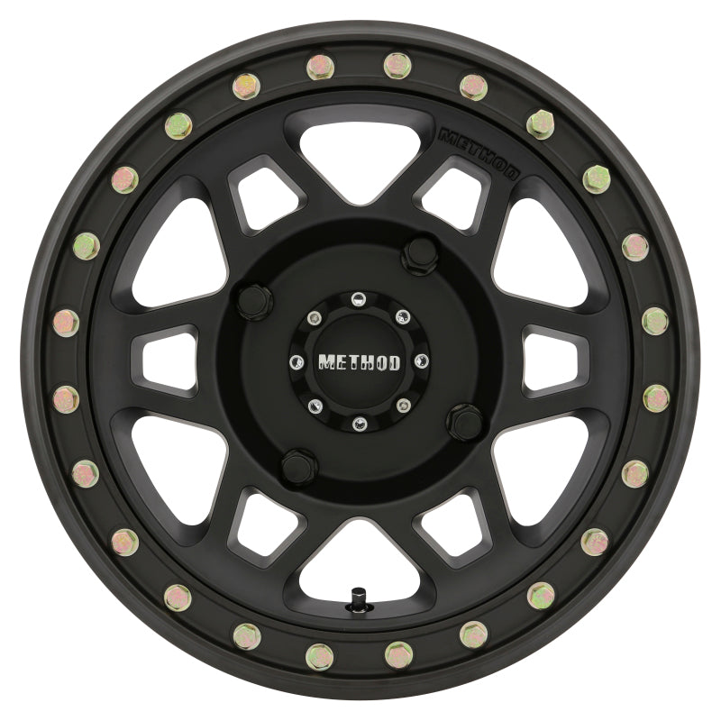 Method MR405 UTV Beadlock 15x7 / 4+3/13mm Offset / 4x136 / 106mm CB Matte Black Wheel Wheels - Cast Method Wheels