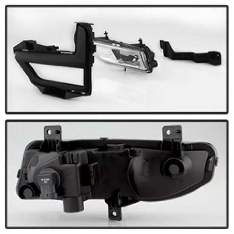 Spyder 17-18 Nissan Rogue (Will Not Fit Sport Models) OEM Fog Lights w/Switch - Clear (FL-NR2017-C) Fog Lights SPYDER