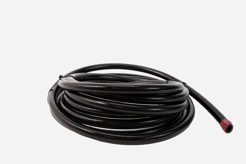 Aeromotive PTFE SS Braided Fuel Hose - Black Jacketed - AN-06 x 20ft Hoses Aeromotive