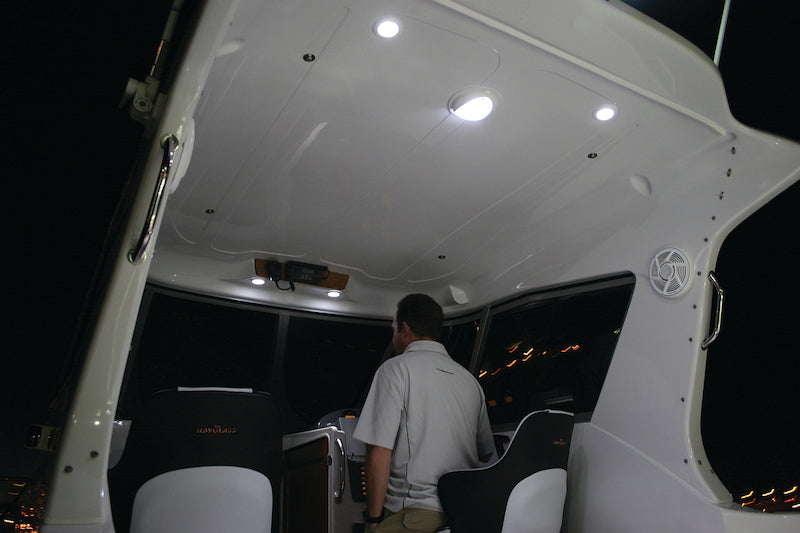 Hella COURTESY Lamp RND BLUE MD12 SS RIM 2XT Sidemarkers & Indicators Hella