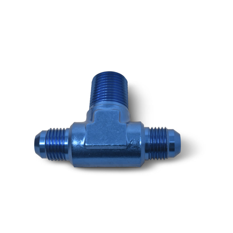 Russell Performance -3 AN to 1/8in NPT Flare to Pipe Tee Fitting Fittings Russell