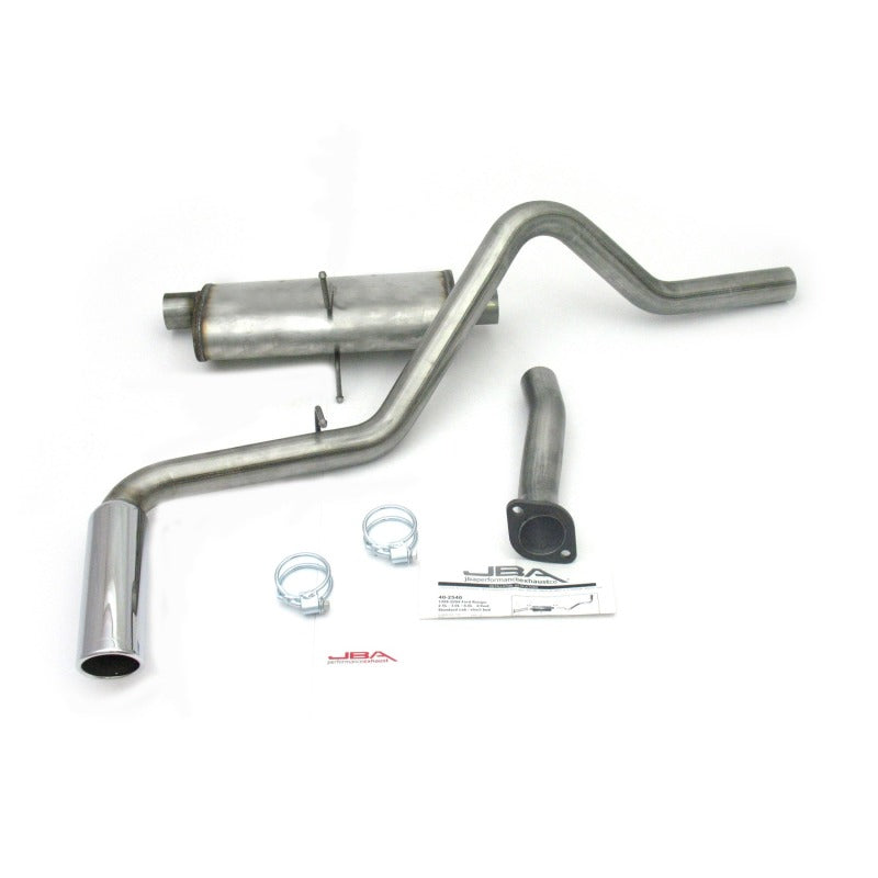 JBA 98-11 Ford Ranger Reg Cab/Short Bed 2.5L/3.0L/4.0L 409SS Pass Side Single Exit Cat-Back Exhaust Catback JBA