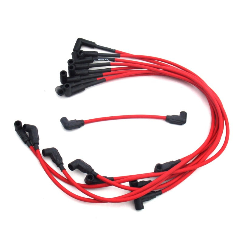 JBA 88-95 GM 5.0L/5.7L Truck Ignition Wires - Red Spark Plug Wire Sets JBA