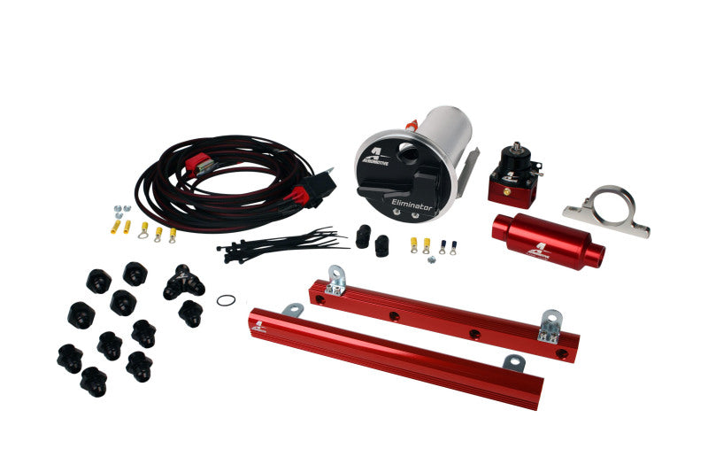 Aeromotive 07-12 Ford Mustang Shelby GT500 5.4L Stealth Eliminator Fuel System (18683/14144/16307) Fuel Systems Aeromotive