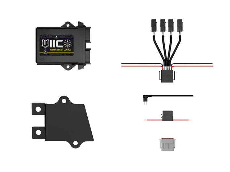 ICON 20-26 GM 2500/3500 HD IIC Install Kit Suspension Controllers ICON